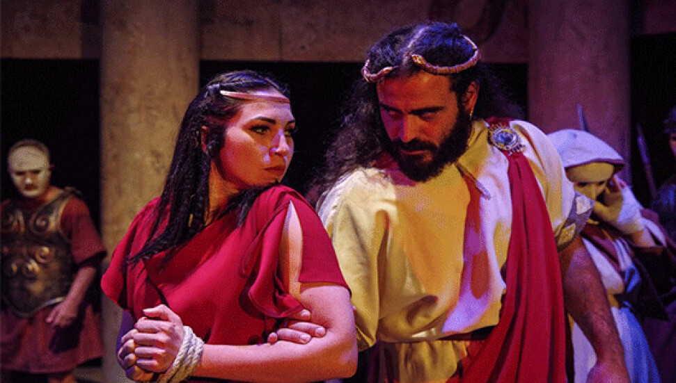 Kıbrıs Türk Devlet Tiyatroları'ndan bir ilk: Antik sahnede antik oyun!