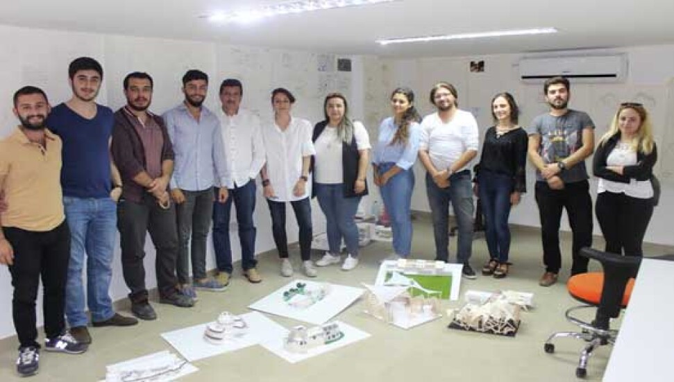 Kıbrıs Amerikan Üniversitesi ,Mimarlık Fakültesi final projeleri tamamlandı