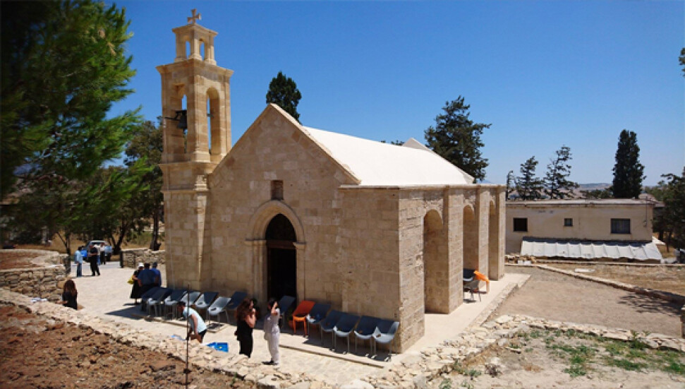 Gürpınar'da kilise koruma çalışması tamamlandı