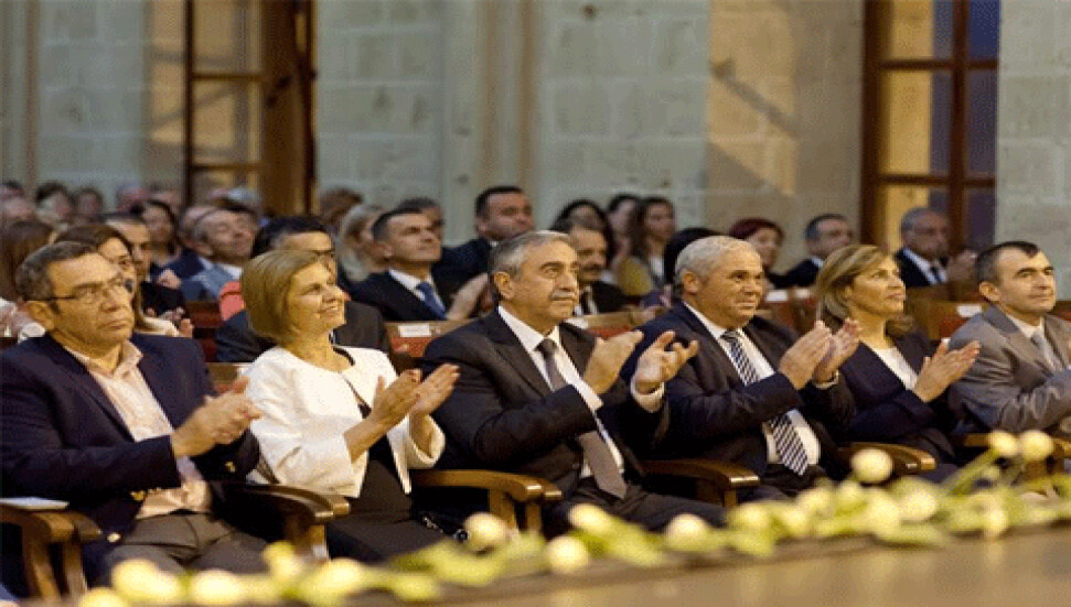 Akıncı, Uluslararası Bellapais Müzik Festivali'nin Gala Konseri'ne katıldı