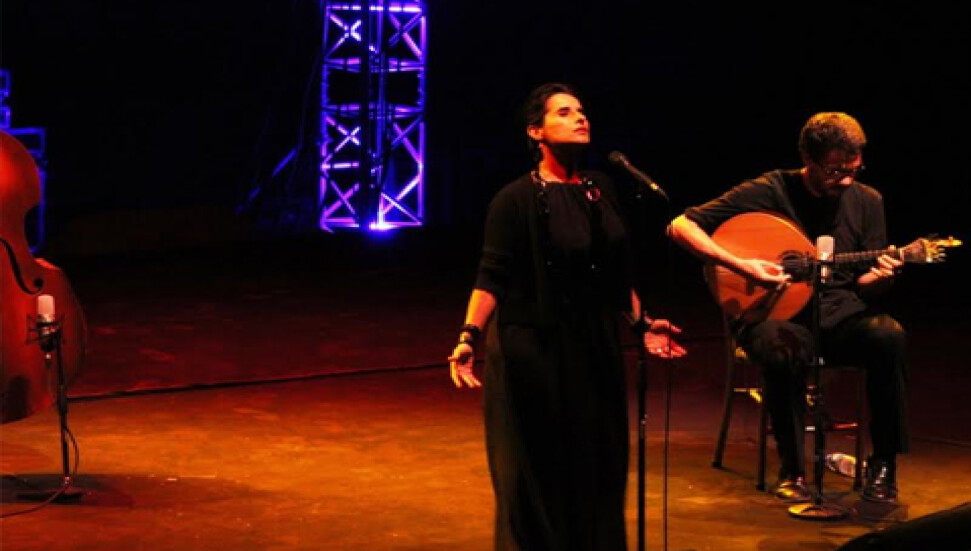 Fadonun Prensesi Cristina Branco Salamis Antik Tiyatroda mest etti