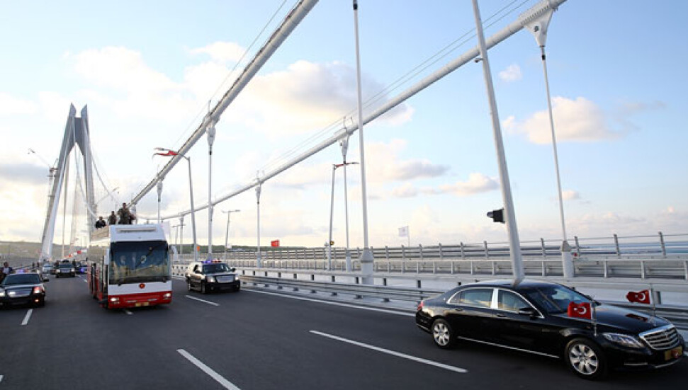 Yavuz Sultan Selim Köprüsü'nde araç geçişleri başladı