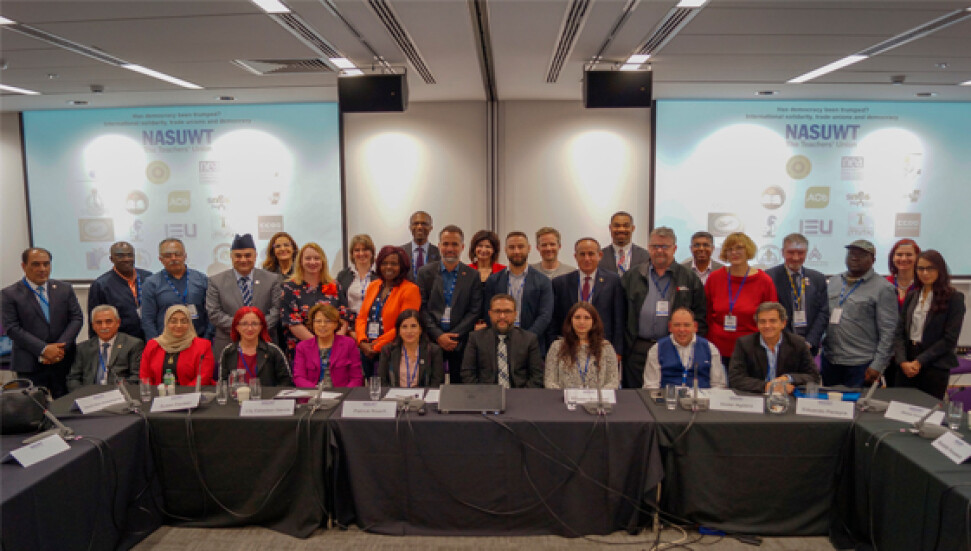 KTÖS, NASUWT Genel Kurulu'na katıldı