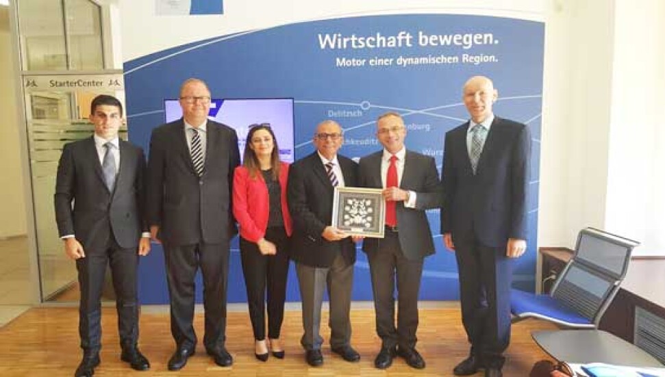 Kıbrıs Türk Sanayi Odası heyeti Almanya'da temaslarda bulundu 