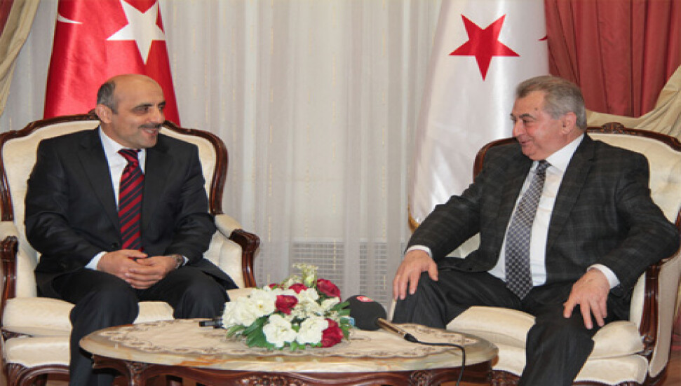 Küçük, BDDK eski Başkanı Tevfik Bilgin'i kabul etti