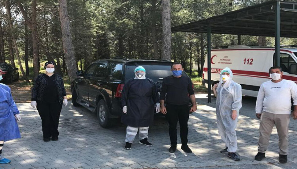 Lapta Belediyesi çalışanlarına Covid-19 testi yapıldı