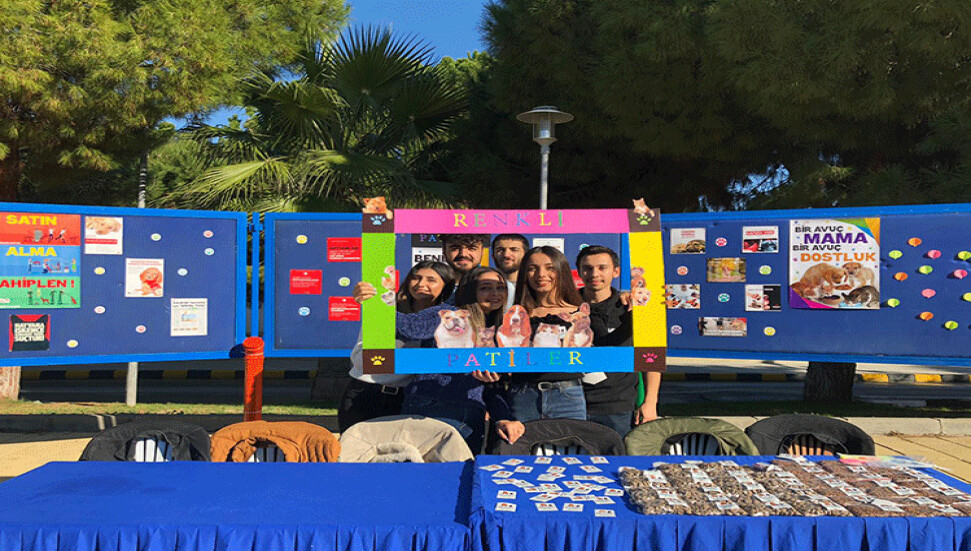 LAÜ öğrencilerinden sokak hayvanları için sosyal sorumluluk projesi