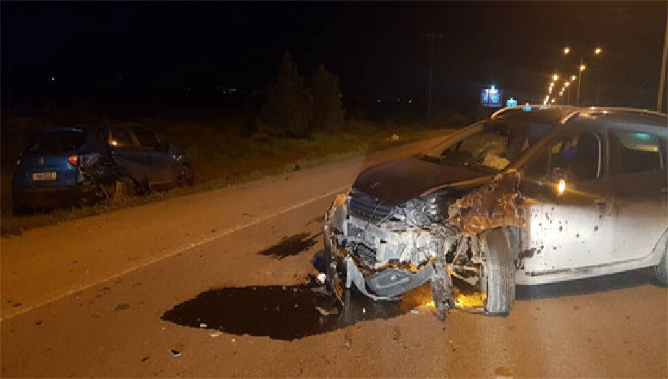 Lefkoşa-Girne Anayolu'nda kaza: 1 yaralı