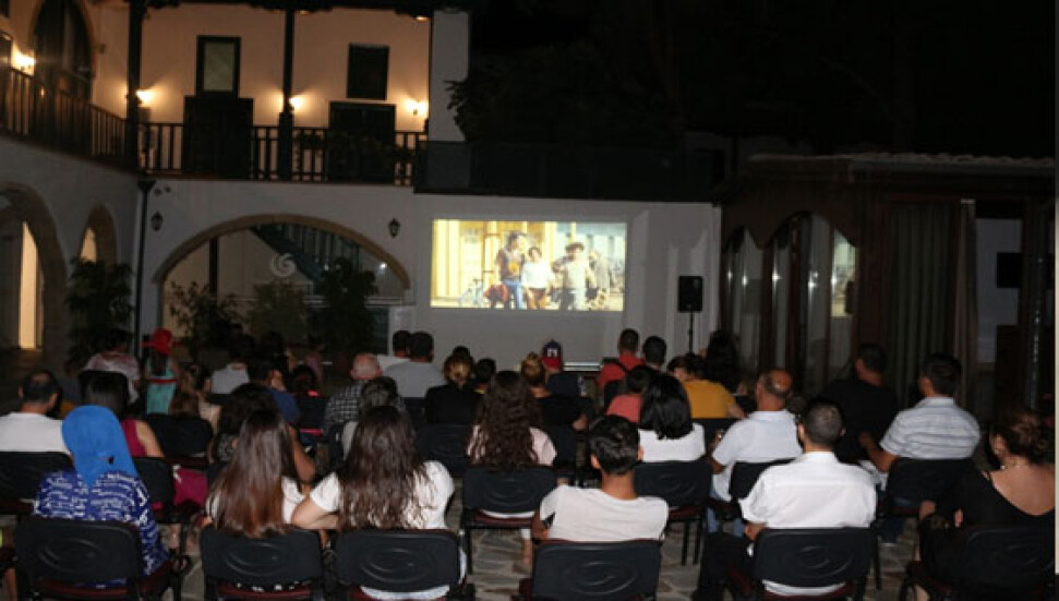 Lefkoşa Yunus Emre Enstitüsünde açık hava yaz sineması günleri