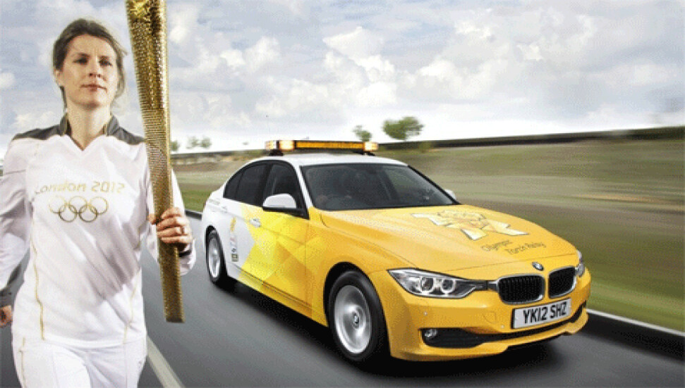 BMW Londra 2012'ye sponsor
