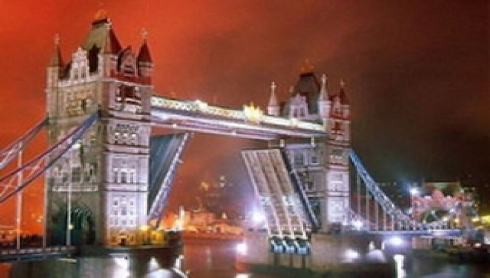 Londra'ya tilki indi