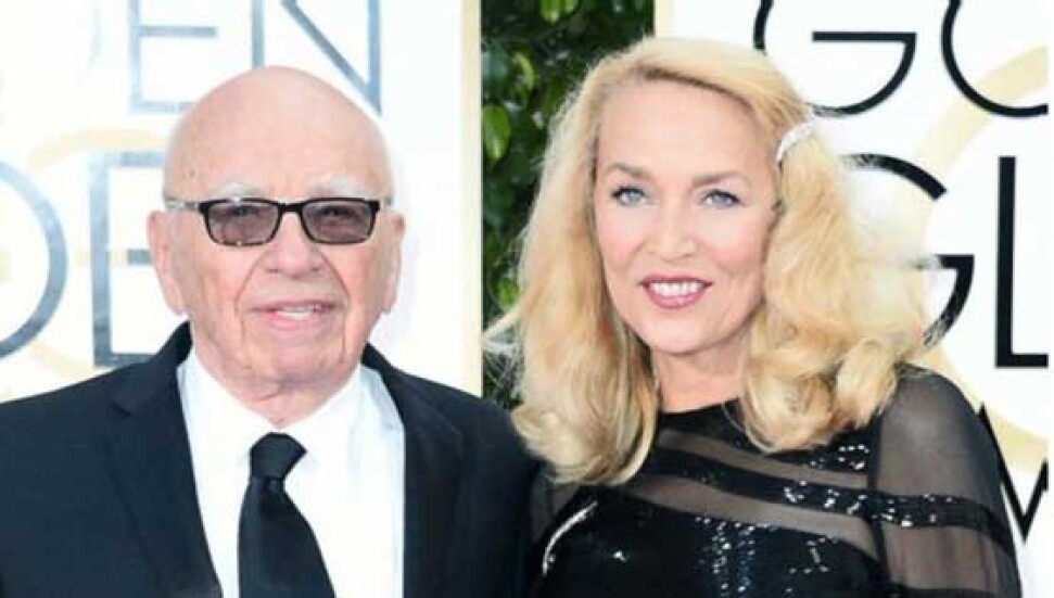 Rupert Murdoch Jerry Hall ile evlendi