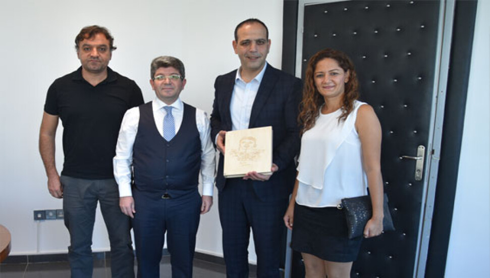 LTB Başkanı Harmancı Alanya Belediye Tiyatrosu’nu kabul etti