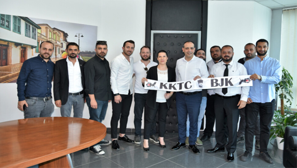 LTB Başkanı Harmancı Beşiktaş Taraftarları Derneği'ni kabul etti