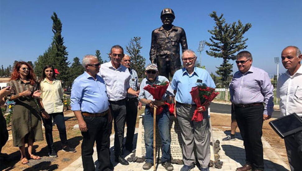 Madenci Heykeli dün iki toplumun katılımıyla açıldı