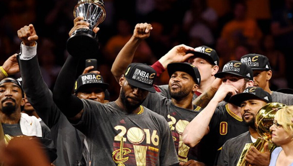 NBA şampiyonu Cleveland Cavaliers
