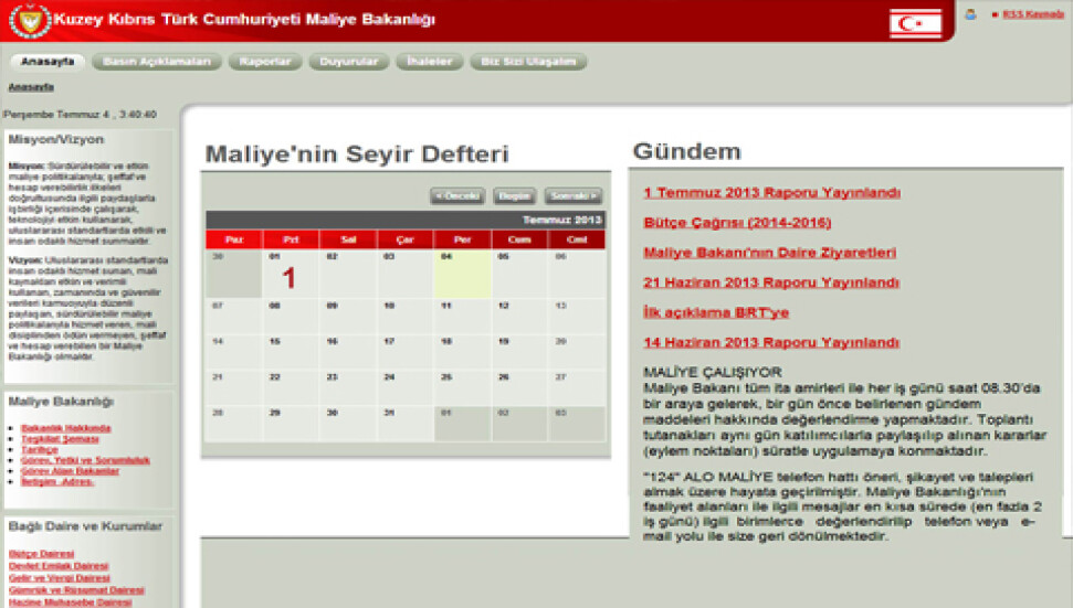 "124 Alo Maliye" devrede