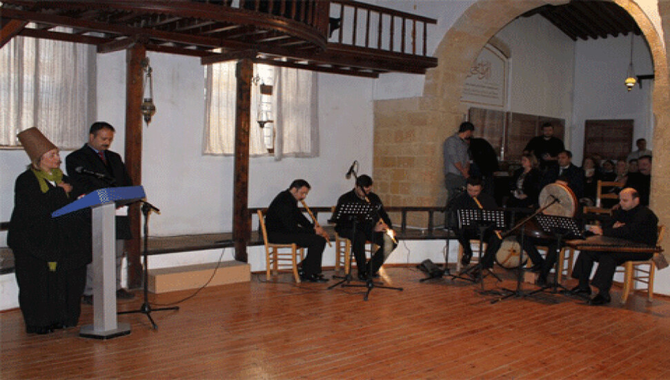 Hz. Mevlana Lefkoşa Mevlevihane'sinde anıldı