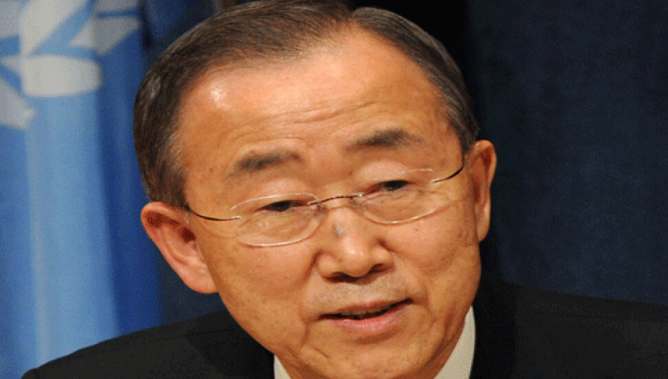 Ban Ki Moon, Ramallah'ta