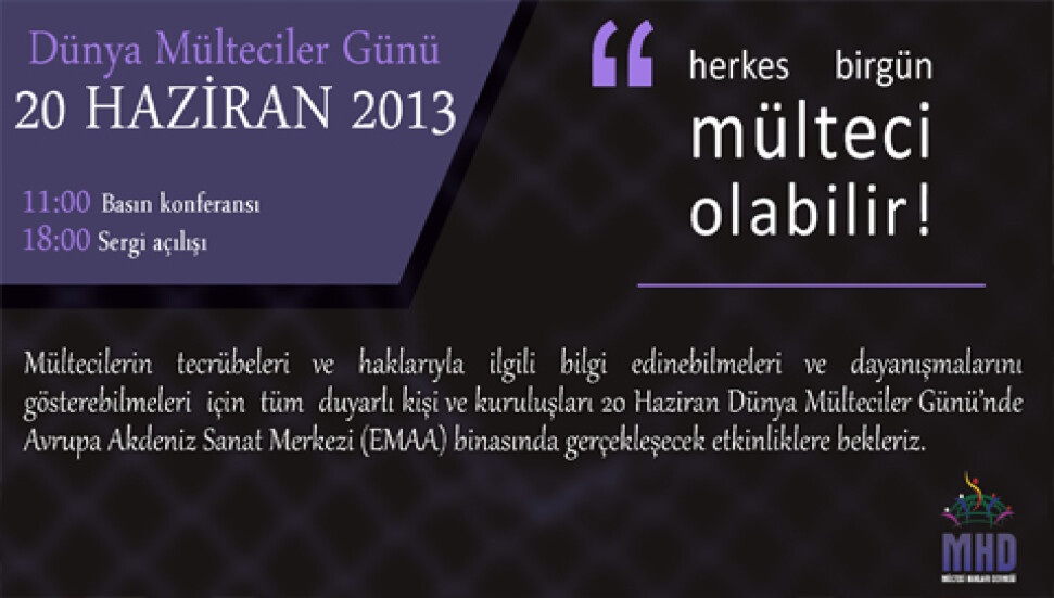 Mülteci Hakları Derneği'nden etkinlikler...