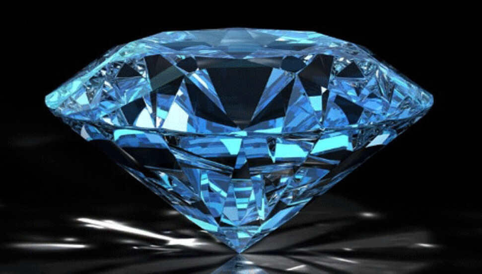 Nadir rastlanan mavi elmas bulundu