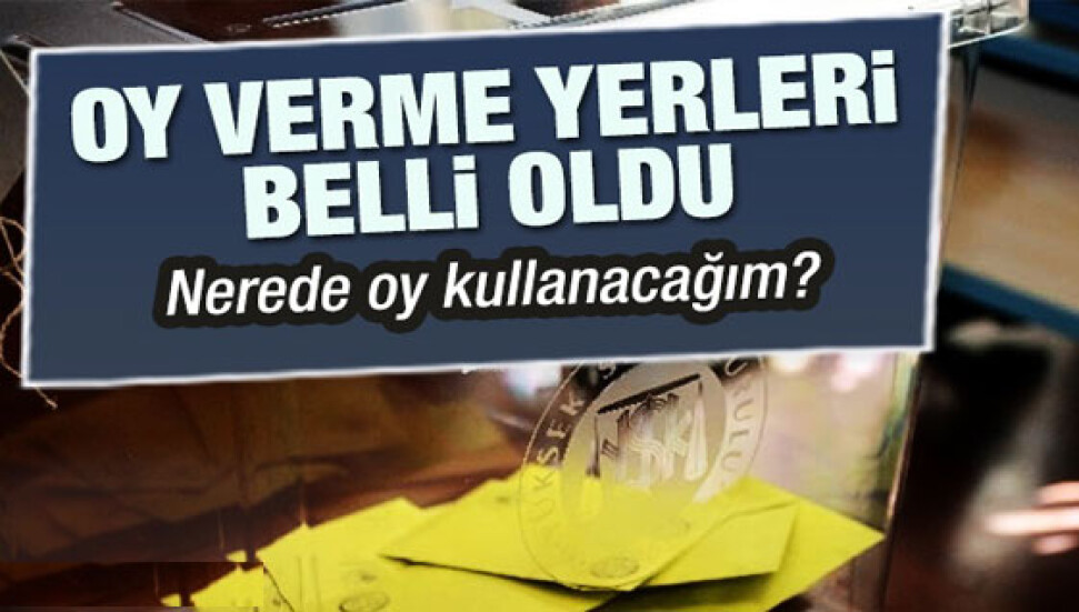 Nerede Oy Kullanacağım - YSK Seçmen Sorgulama - Tıkla Öğren