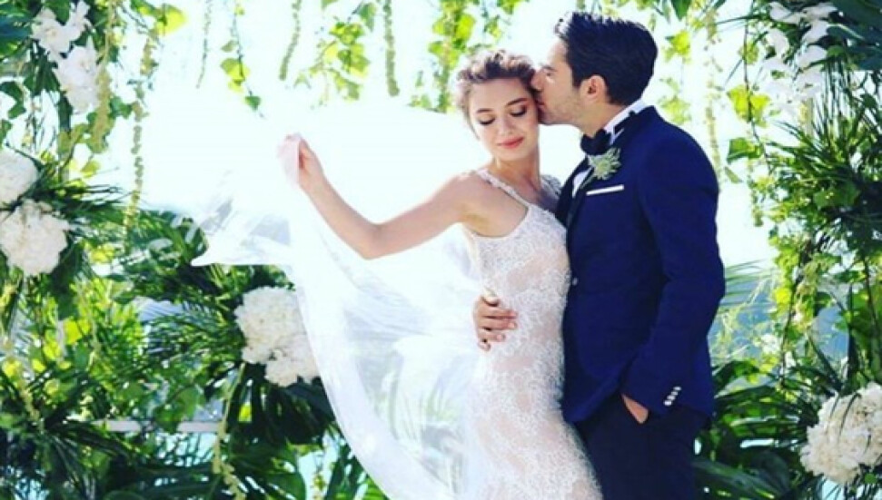 Neslihan Atagül ile Kadir Doğulu evlendi