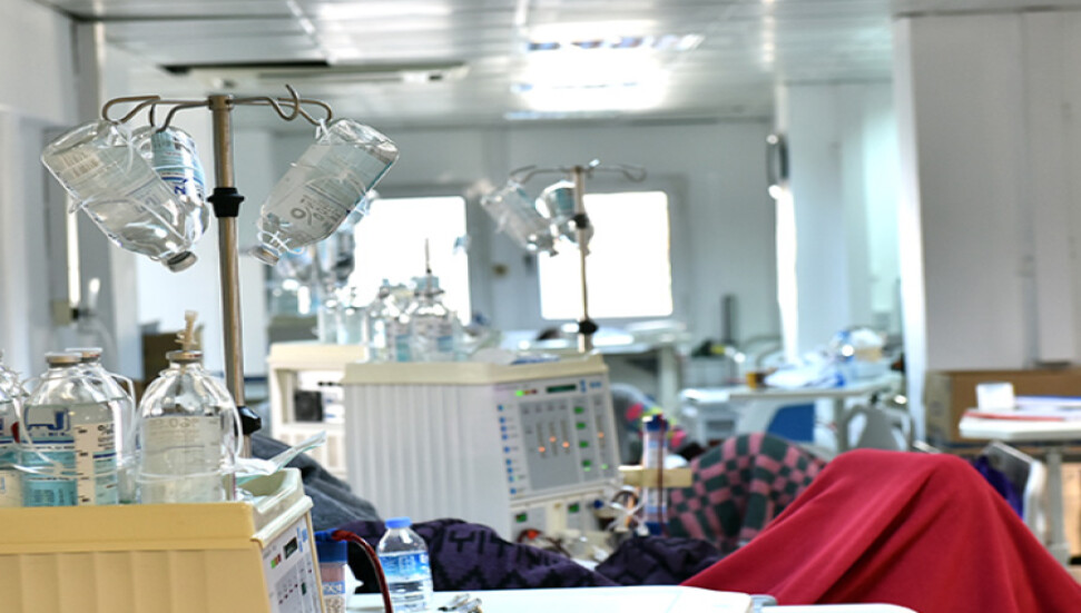 Dr. Burhan Nalbantoğlu Devlet Hastanesi, Diyaliz Servisi kısa bir süreliğine hizmet dışı