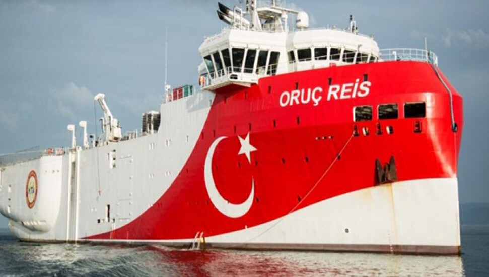 Oruç Reis Gemisi de Akdeniz'e iniyor