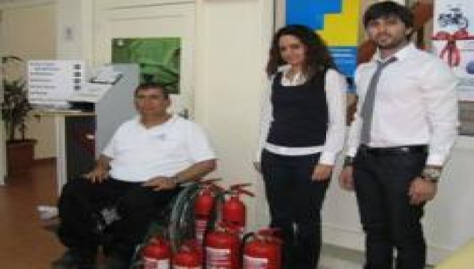 Pekur Ltd'den, Ortopedik Özürlüler Derneği'ne anlamlı bağış