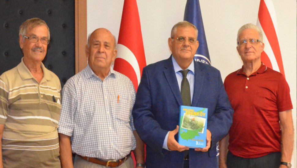 Erenköy Mücahitler Derneğinden DAÜ Rektörü Prof. Dr. Necdet Osam'a ziyaret