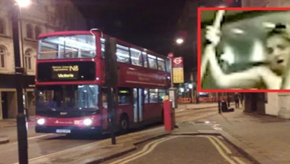 Kuzey Londra'da otobüste seks!