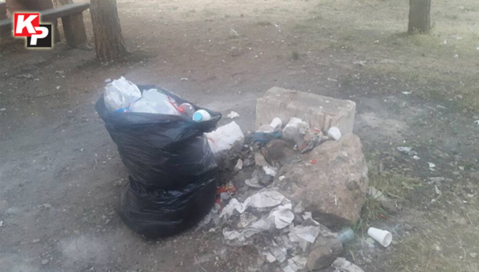 Boğaz Piknik alanı bir haftada eski haline döndü