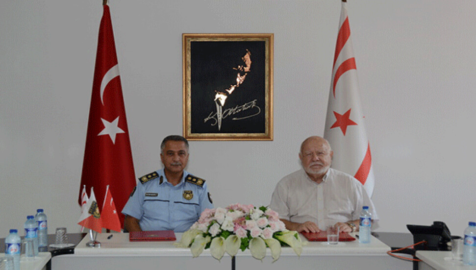 Polis Genel Müdürlüğü ve Kıbrıs Batı Üniversitesi arasında eğitim iş birliği