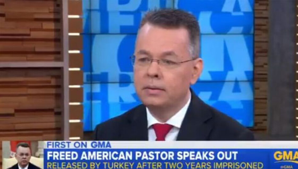 Rahip Brunson ABD medyasına konuştu: "8 kişilik koğuşta 20 kişi kalıyorduk"