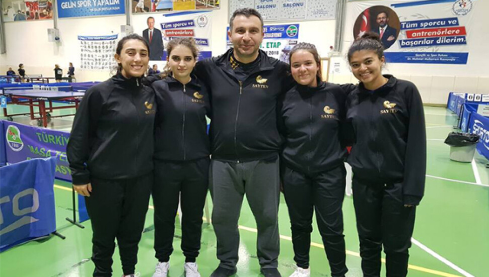 SAYTEV Masa Tenisi Takımı, Türkiyede ikinci lige yükseldi