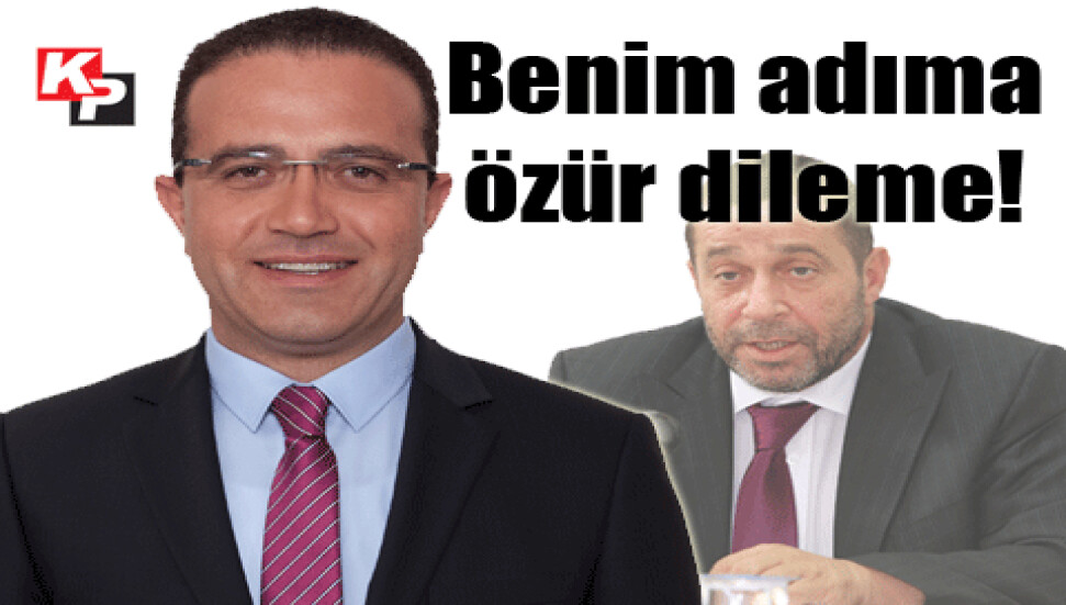 Şahali'den Denktaş'a: "Benim adıma özür dileme!"