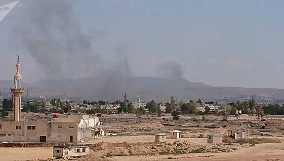 Şam yakınlarındaki hava üssünde mühimmat deposu patladı