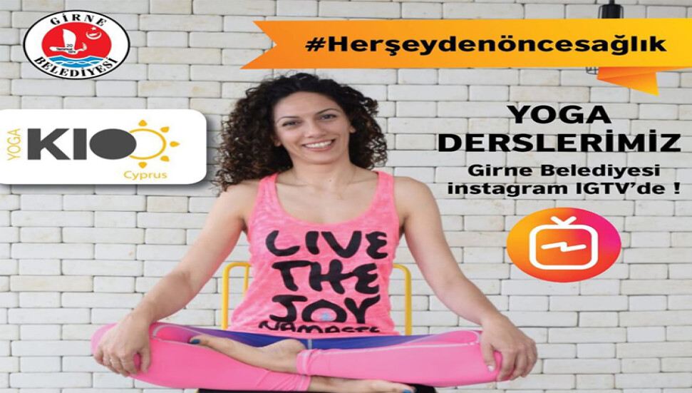 Girne Belediyesi �sandalye yogası� serisi hazırladı