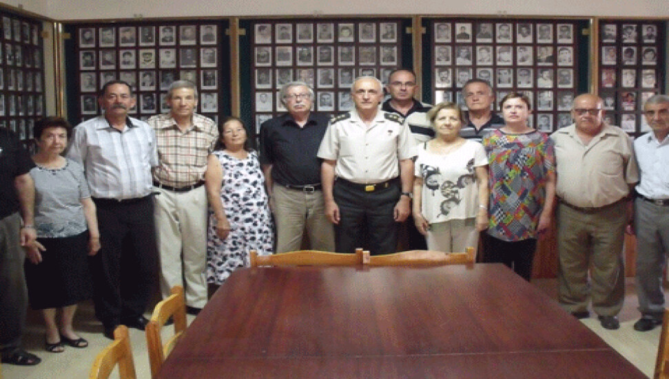 Tümgeneral Yılmaz'dan Şehit Aileleri Derneği'ne veda ziyareti