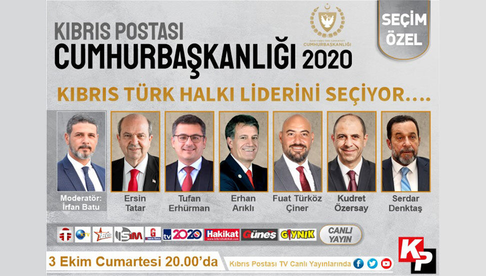 Kıbrıs Türkü liderini seçiyor, altı aday Kıbrıs Postası’nda buluşuyor