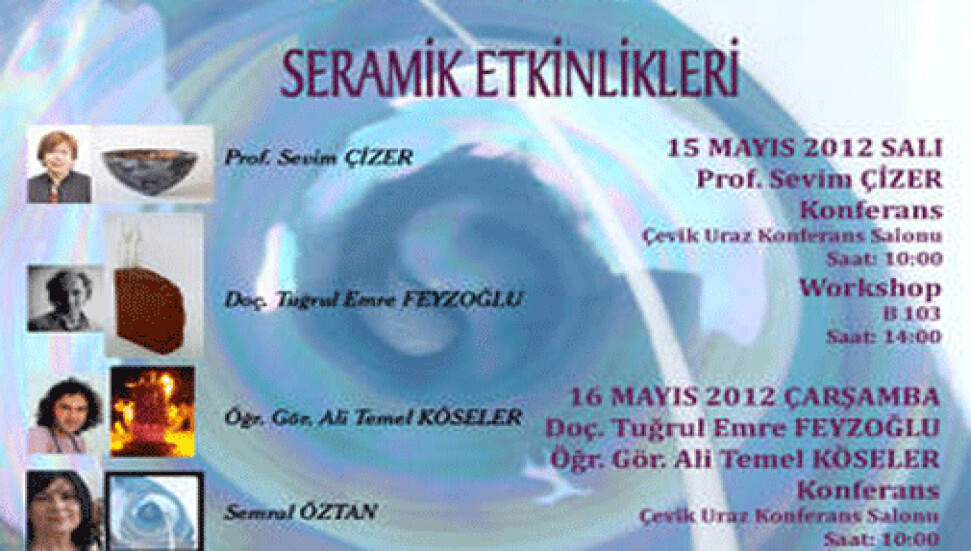 "LÜSTER Seramik Etkinlikleri" 15 Mayıs'ta başlıyor