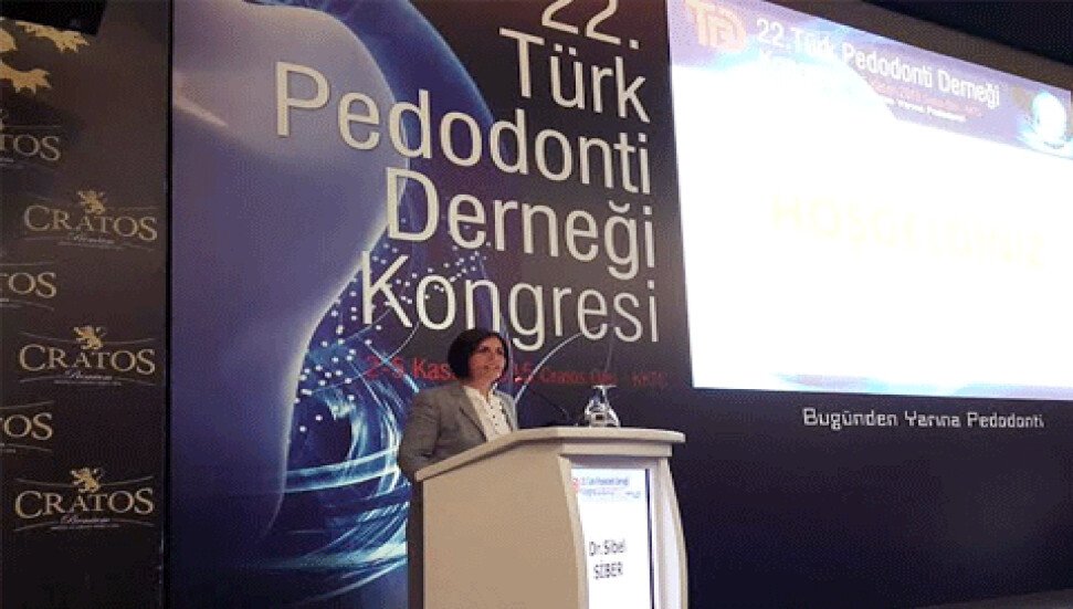 Siber, Türk Pedodonti Derneği 22. Bilimsel Kongresi'ne katıldı