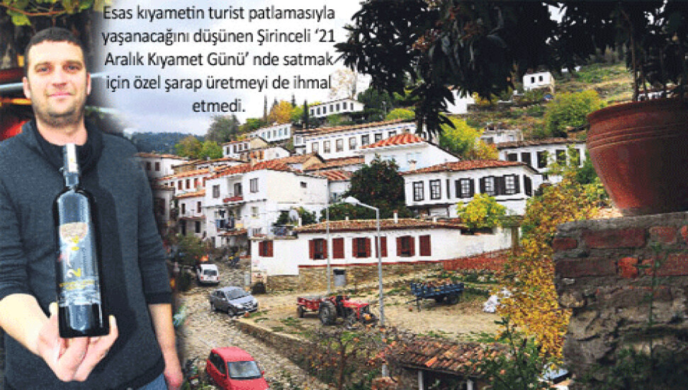 21 Aralık Şirince'den geçmeyecek...