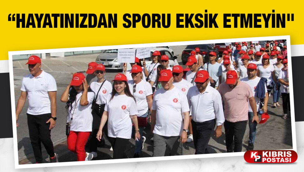 “3-9 Eylül Halk Sağlığı Haftası” etkinlikleri “Sağlıkla Kal” yürüyüşü ile başladı