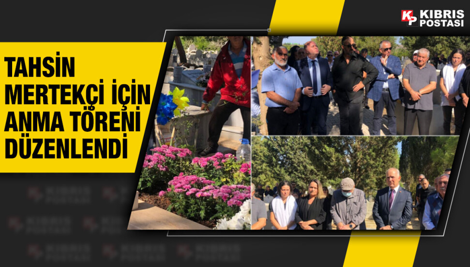 Tahsin Mertekçi, ölüm yıl dönümünde mezarı başında anıldı