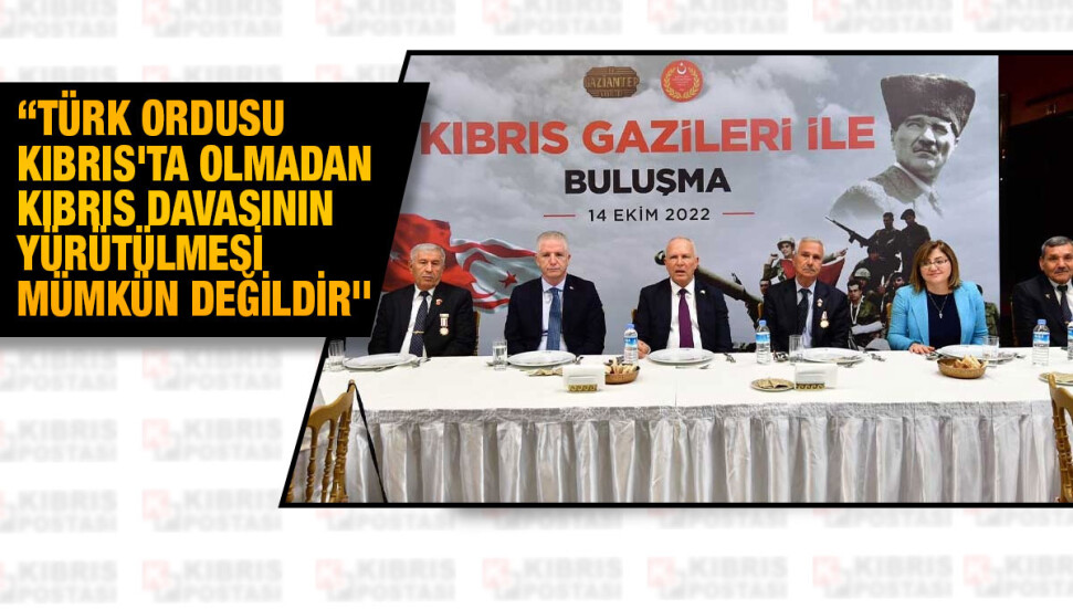 Zorlu Töre, Gaziantep'te gazilerle buluştu