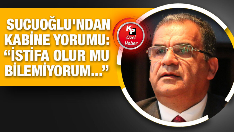 Faiz Sucuoğlu: Birkaç kişi iş karıştırmaya çalışıyor