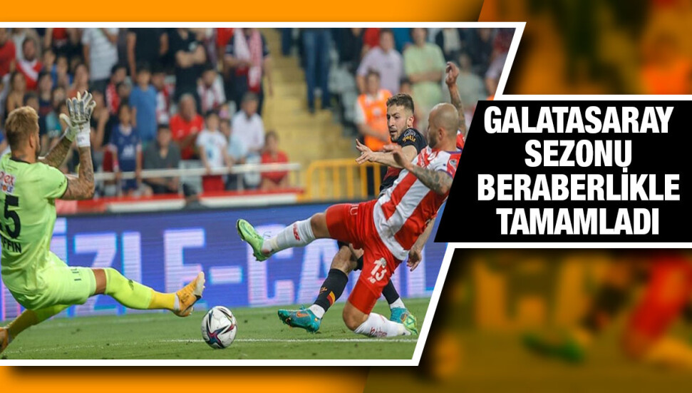 Fraport TAV Antalyaspor ile Galatasaray 1-1 berabere kaldı