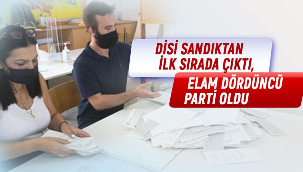 Oy kaybeden DİSİ, sandıktan ilk sırada çıkmayı başardı